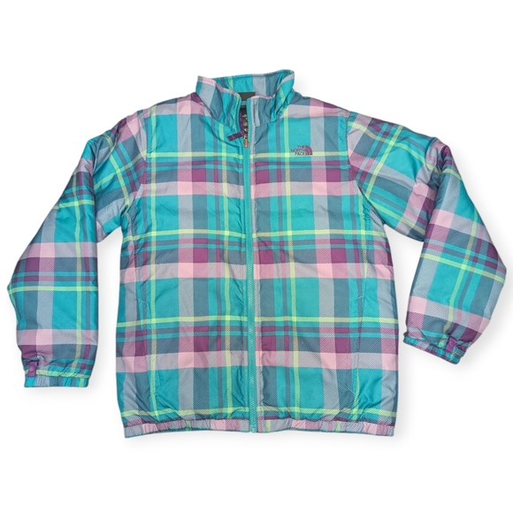 The North Face Plaid JacketThe North Face Girls Triclimate Insulated Jacket XL - Picture 1 of 9